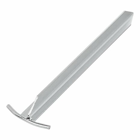 Picchetto per tenda 30 cm in acciaio zincato profilo a T