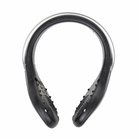 Clip di sicurezza per scarpe LED rosso - set da 2 pezzi