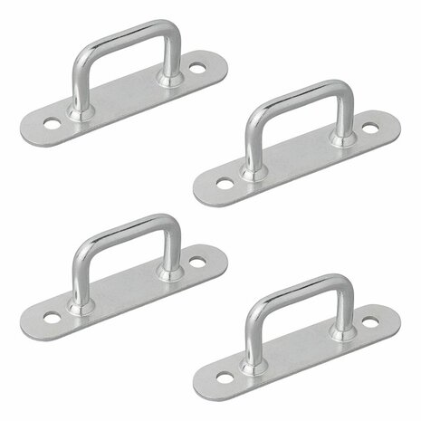 Occhiello rettangolare 36mm 4 pezzi