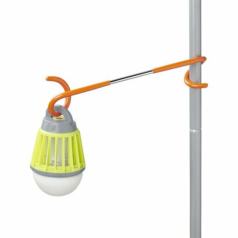 Gancio per appendere il palo della tenda bifacciale 26 5 cm