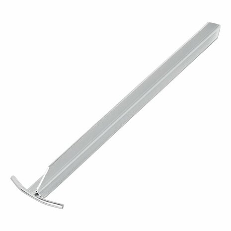 Picchetto per tenda 40 cm in acciaio zincato profilo a T