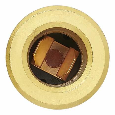 Scatola da incasso DIN 12V ottone