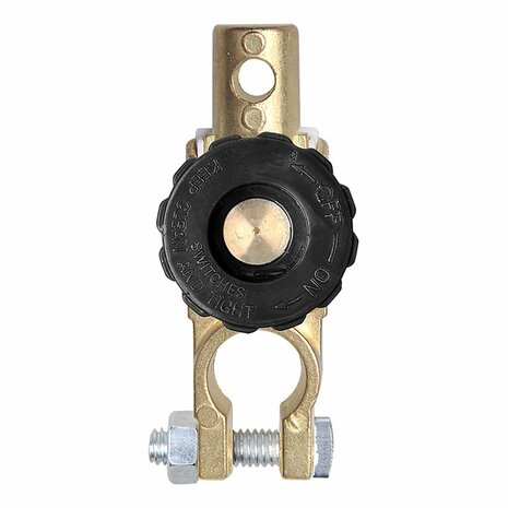 Morsetto terminale batteria (-) 17 5mm con interruttore automatico