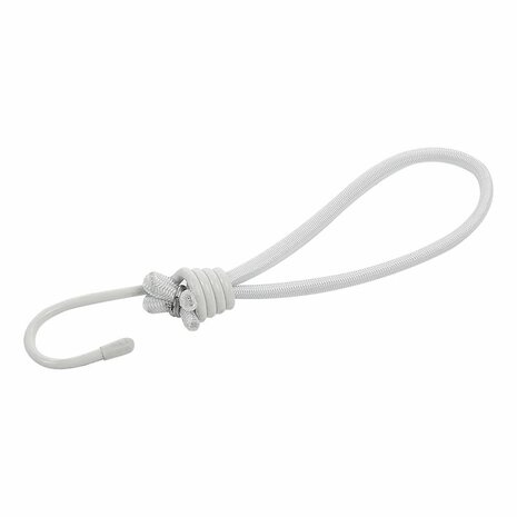 Tenditore tenda elastico bianco con gancio 4 pezzi