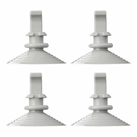 Supporto a ventosa per kit di isolamento per finestre - Set da 4