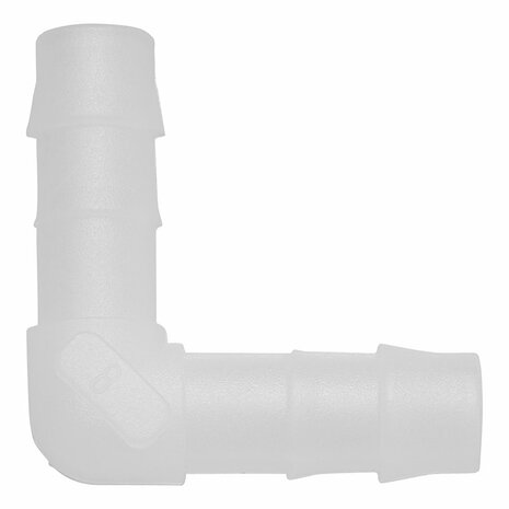 Raccordo tubo angolato 8mm 2 pezzi