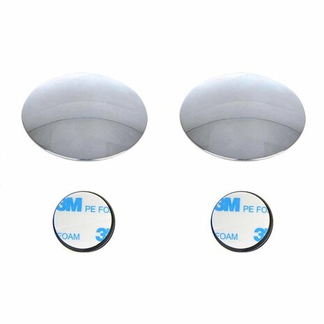 Specchietto per angolo cieco rotondo - set da 2 pezzi