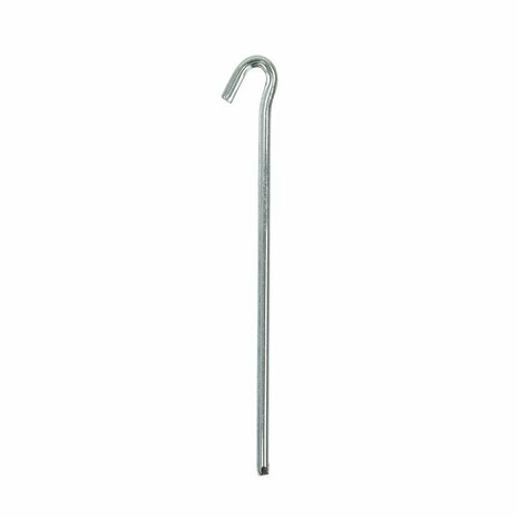 Picchetto da roccia 23cm metallo triangolare 6 pezzi in sacchetto di plastica