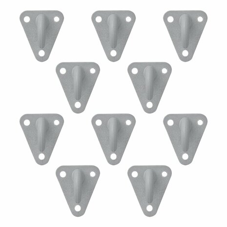 Gancio per corda in plastica 45x39mm 10 pezzi