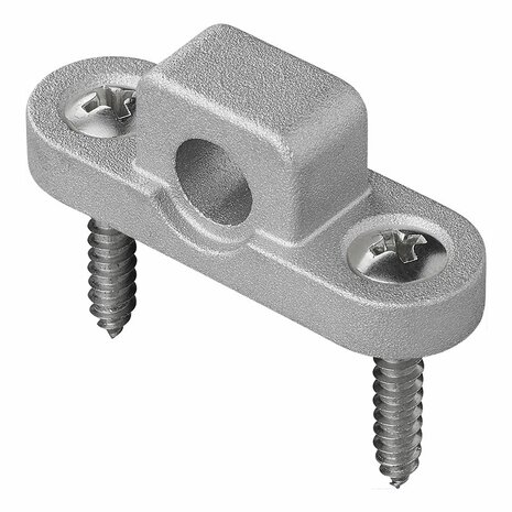 Occhiello di montaggio telaio orizzontale in metallo - set da 3 pezzi