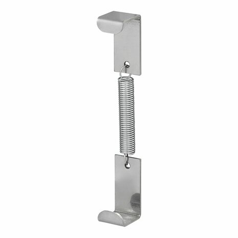 Morsetto per targa con molla - set da 4 pezzi