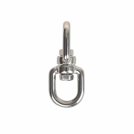 Serratura girevole 6mm  acciaio inox A4 AISI 316  occhio occhio  1.350 daN