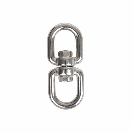 Serratura girevole 6mm  acciaio inox A4 AISI 316  occhio occhio  1.350 daN