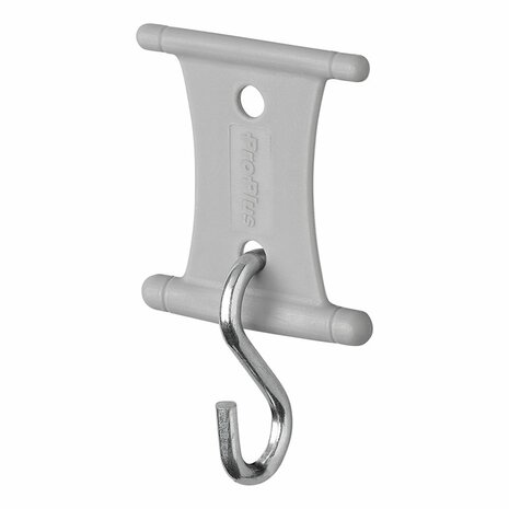 Gancio con gancio a S per binario tenda 5 6mm e 7 8mm - set da 6 pezzi
