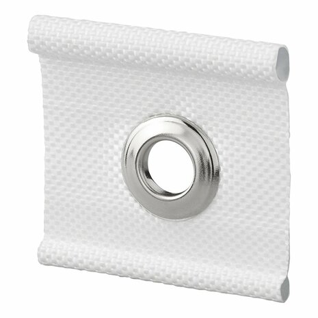 Gancio con occhiello per binario tenda 5 6mm e 7 8mm - set da 6 pezzi
