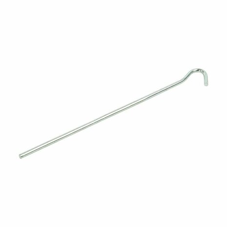 Picchetto per tenda 22cm in metallo con occhiello aperto 10 pezzi in sacchetto di plastica
