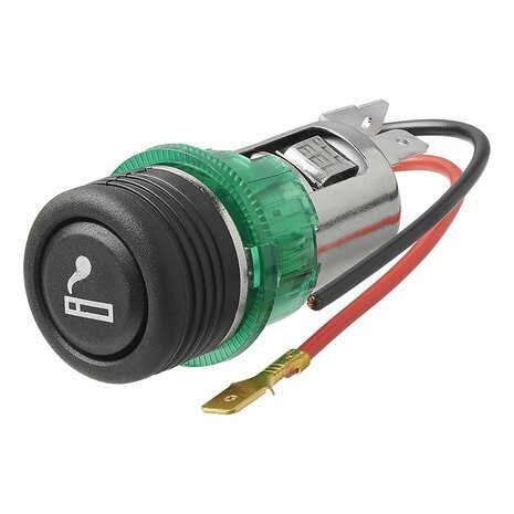 Scatola accendisigari da incasso con illuminazione 12 24V