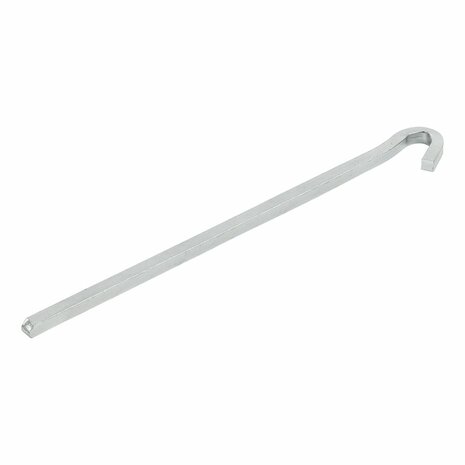 Piolo da roccia 22cm quadrato in metallo 6 pezzi in sacchetto di plastica