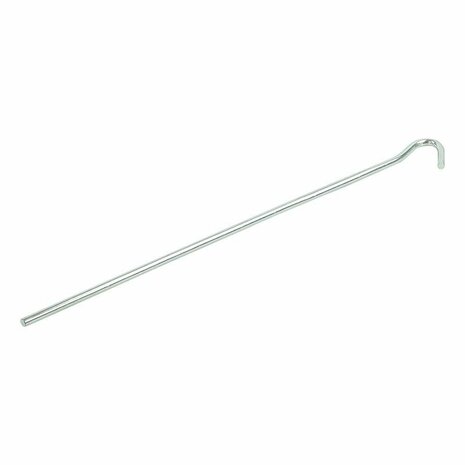 Picchetto per tenda 25cm in metallo con occhiello aperto 10 pezzi in sacchetto di plastica