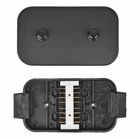 Scatola di collegamento cavi in ??plastica 8x4-pin collegamenti incrociati