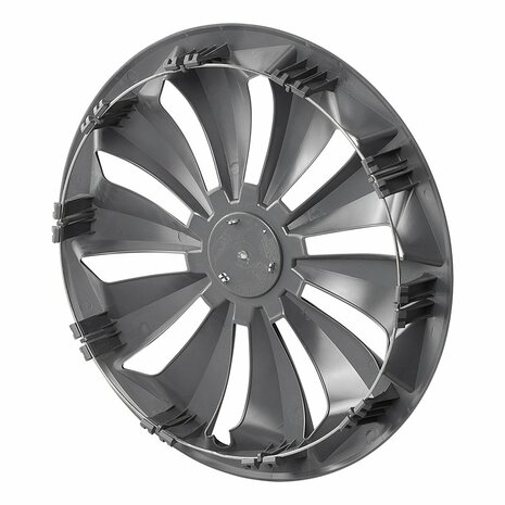 Copricerchi Fox nero 13 pollici