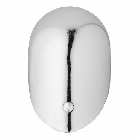 Tappo gancio traino in metallo cromato pieghevole