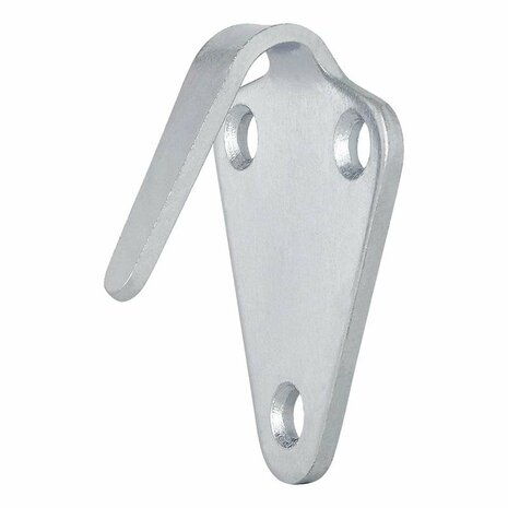 Gancio per corda in metallo 40x45mm curvo 10 pezzi