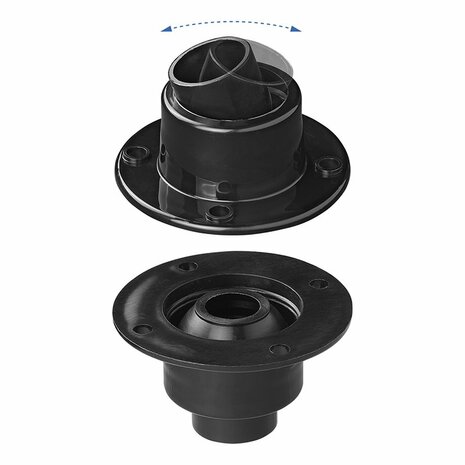 Piedini per gambe tavolo gradini girevoli - set da 4 pezzi