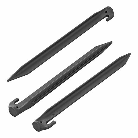 Picchetto da tenda 30cm nylon - set da 6 pezzi