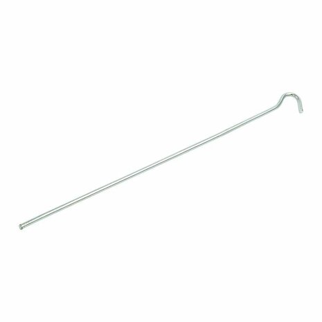 Picchetto per tenda 30cm in metallo con occhiello aperto 10 pezzi in sacchetto di plastica