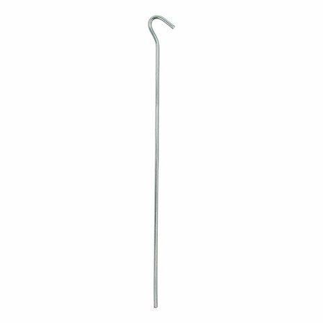 Picchetto per tenda 30cm in metallo con occhiello aperto 10 pezzi in sacchetto di plastica