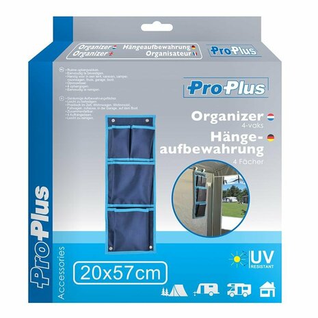 Organizer 4 scomparti 20x57cm