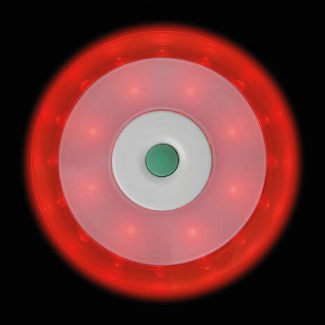 Disco di avvertimento 16+8LED arancione