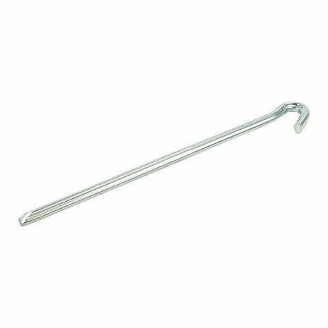 Picchetto da roccia 30cm metallo triangolare 6 pezzi in sacchetto di plastica