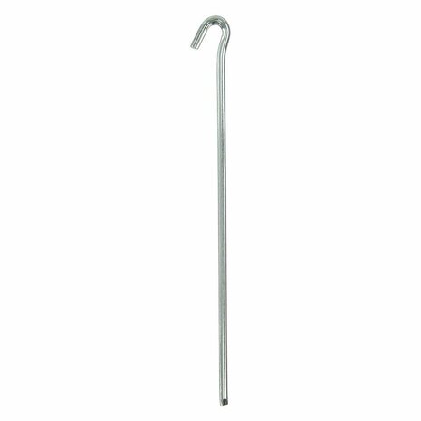 Picchetto da roccia 30cm metallo triangolare 6 pezzi in sacchetto di plastica