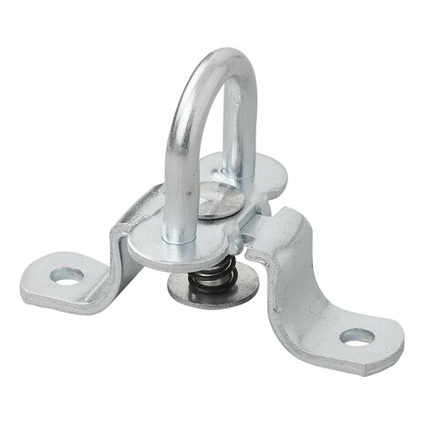 Occhiello tondo con molla 27mm 4 pezzi