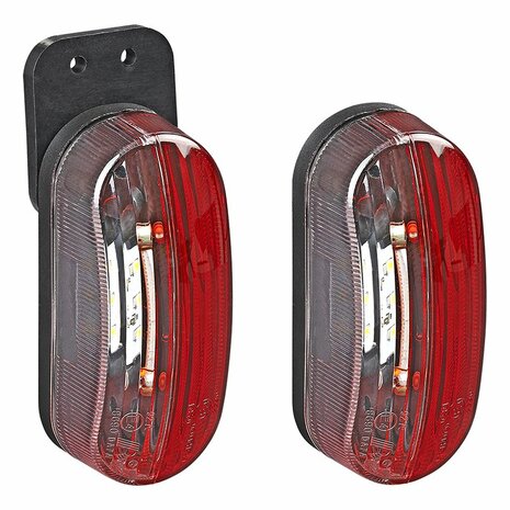 Larghezza luce LED rosso bianco sinistra