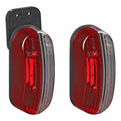 Larghezza luce LED rosso bianco destra