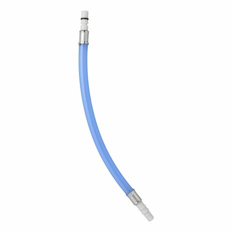 Raccordo flessibile 25 cm blu