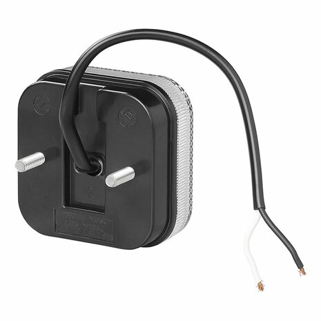 Lampada di segnalazione 12 24V bianco 65 x 65 mm LED