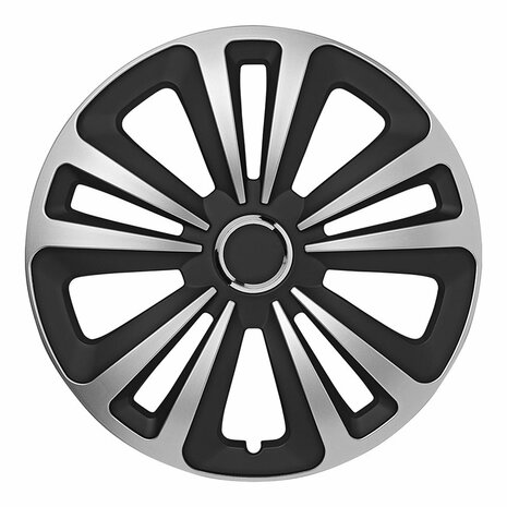 Copricerchi Terra argento nero 14 pollici