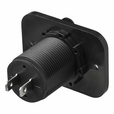 Scatola da incasso USB doppia tipo A 3100mA 12V 24V