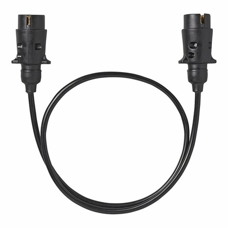 Cavo prolunga 1M con 2x spina 7 poli PVC