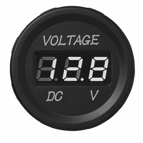 Voltmetro digitale da incasso 6-30V