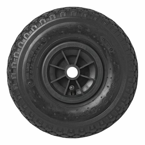 Ruota anteriore cerchione in plastica con pneumatico 260x85mm