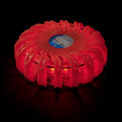 Disco di avvertimento 16LED arancione