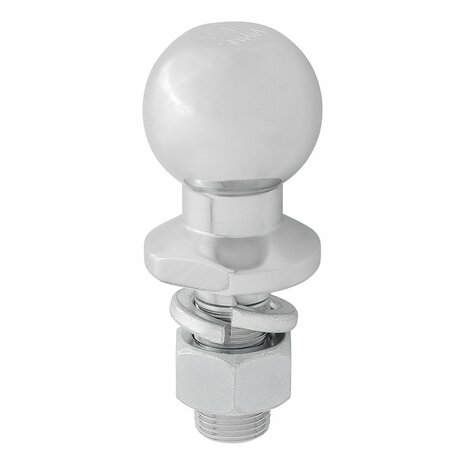 Gancio di traino a sfera dritto M22 x 50mm