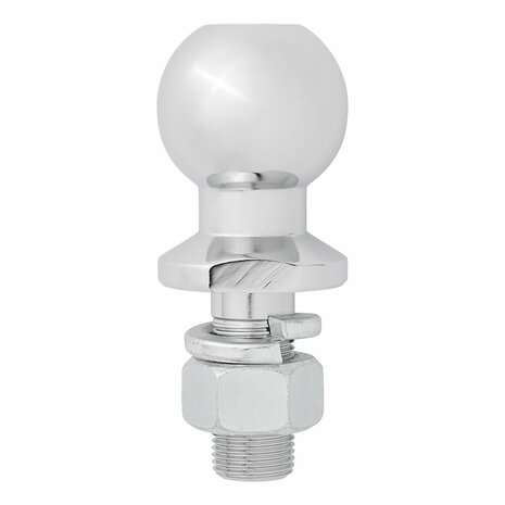 Gancio di traino a sfera dritto M22 x 50mm