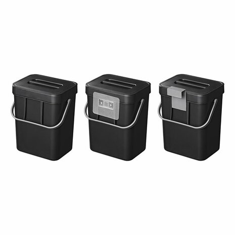 Pattumiera con coperchio 5L per roulotte camper