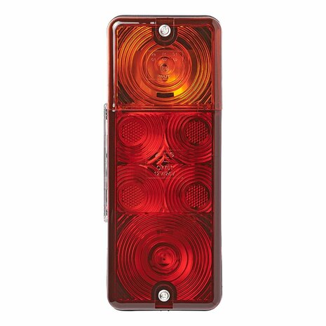 Fanale posteriore 4 funzioni 210x83mm